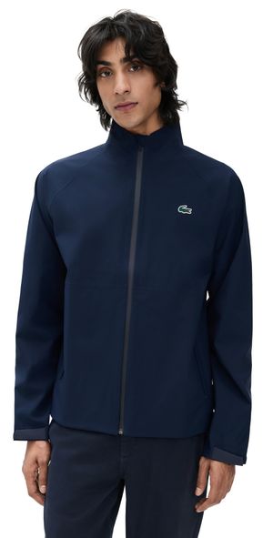 Lacoste Water Repellent Golf Windbreaker Marine/Marine S