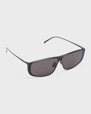 Luna Zinc Alloy Shield Sunglasses
