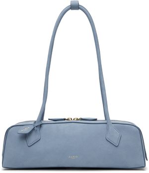 ALAÏA Blue 'Le Teckel' Medium Bag