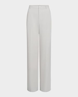 High-Rise Tailored Trousers