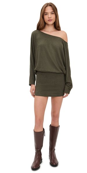 Bella Venice The Izzy Mini Dress Olive S