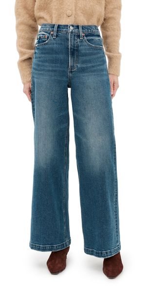 Pistola Lana High Rise Ultra Wide Leg Petite Jeans Soho 30