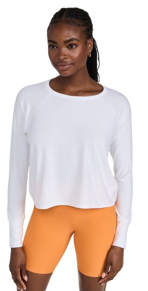 Beyond Yoga Featherweight Daydreamer Pullover Cloud White 2XL