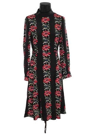 Lk Bennett - Seconde Main - Robe en soie - Taille XS - Noir