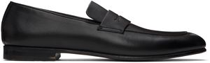 ZEGNA Black 'L'Asola' Loafers