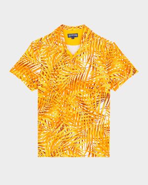 Men's Palm Leaves Camp Shirt