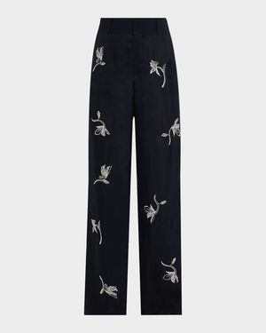 Zinon Falling Lillies Pants