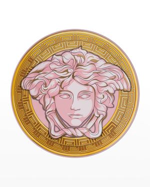 Medusa Amplified Pink Coin Service Plate