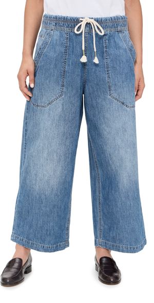Free People Easy Peasy Pull On Jeans No Problem L