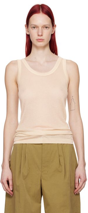 LEMAIRE Off-White Seamless Tank Top