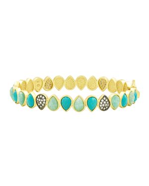 Teardrop Hinge Bangle