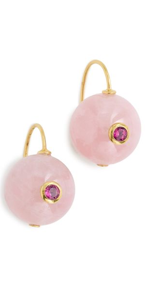 Lizzie Fortunato Comet Earrings In Madagascar Rose Pink One Size