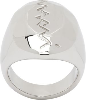 Marni Silver Signet Ring