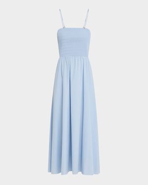 Hallie Poplin Midi Dress