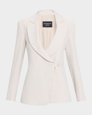 Single-Button Armure Blazer