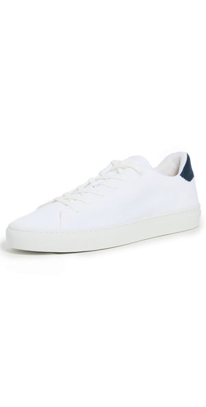 GREATS Royale 2.0 Knit Sneakers White/Navy 10