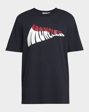 Men's Wavy Logo T-Shirt