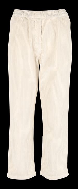 Masscob - Pantalon droit en coton - Taille 40 - Beige