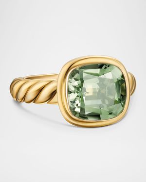 DY Mercer Stone Ring in 18K Gold, 10mm, Size 9