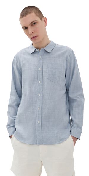 RAILS Wyatt Shirt Tidal Etch L