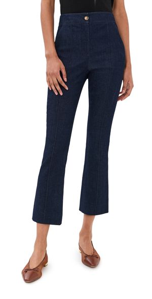 Veronica Beard Kimra Pants Midnight Wash 10