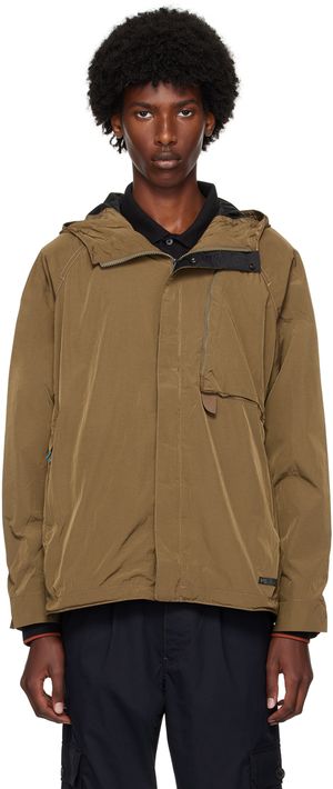 PS by Paul Smith Khaki Hooded Jacket