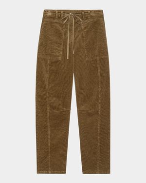 Lunar Corduroy Cropped Pants
