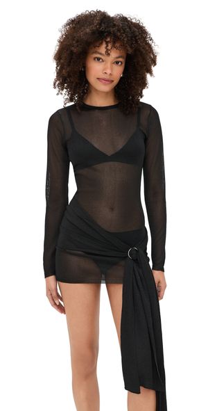 Lioness Ford Mini Dress Obsidian XL