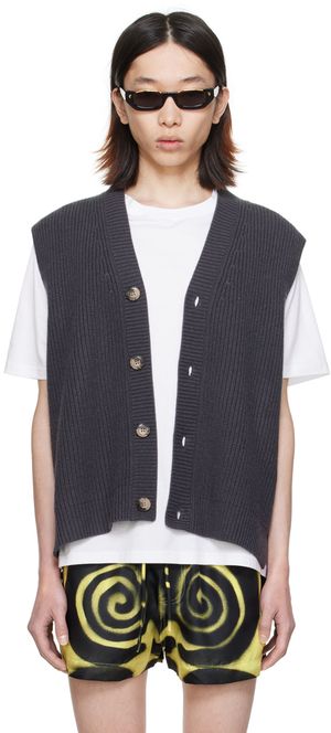 Nanushka Gray Terence Vest