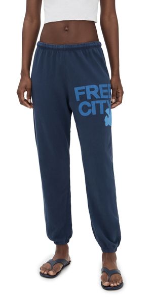 FREECITY Freecity Sweatpants Moonshrooms/Blues S