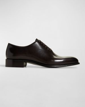 Men's Claydon Burnished Leather Oxfords