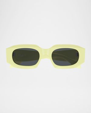 Acetate Rectangle Sunglasses