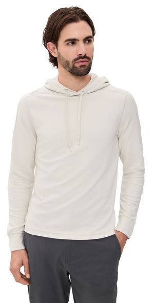 RLX Ralph Lauren Tech Waffle Knit Hoodie Stone Pebble XL