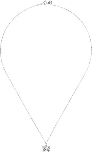 NEEDLES Silver Pendant Necklace