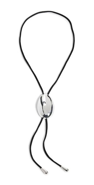 Annika Inez Verical Bolo Pendant Necklace Silver One Size