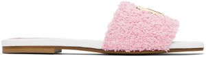 Balmain Mules Dafne roses