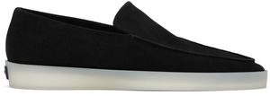 Fear of God Black Suede Loafers