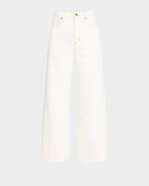 Grace Crop Wide-Leg Jeans