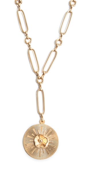 Brinker + Eliza Sunshine & Lemonade Necklace Gold One Size