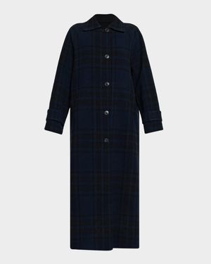 Estelle Double-Face Wool Maxi Coat