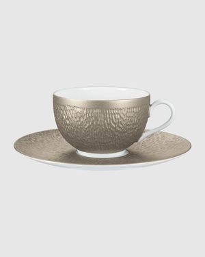 Mineral Irise Warm Gray Teacup