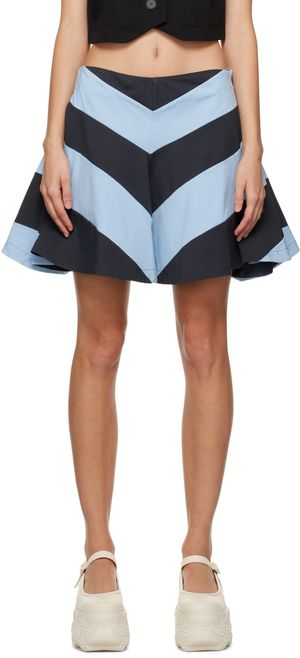 Rose Murdoch Blue Jack Miniskirt