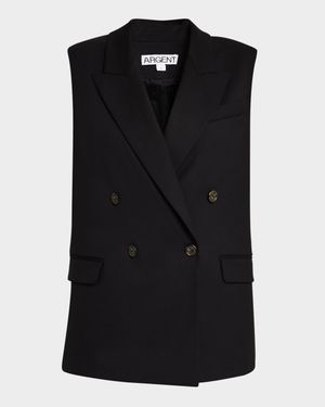 Bowery Double-Breasted Seasonless Wool Vest