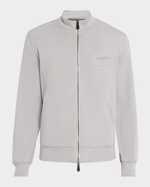 Men's Full-Zip Knit Track Jacket