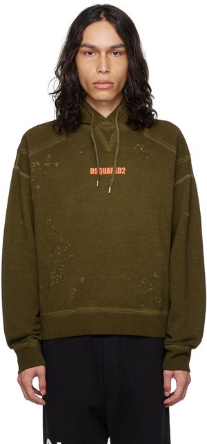 Dsquared2 Green Cipro Hoodie