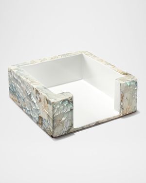 Mother-of-Pearl Cocktail Napkin Holder