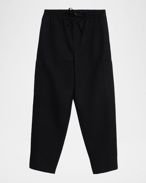 Men's Virgin Wool Cargo Joggers