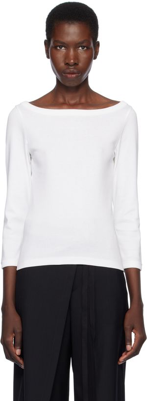 FLORE FLORE White Steffi T-shirt