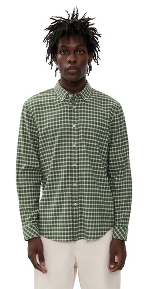 RAILS Vance Top Basil Stone M