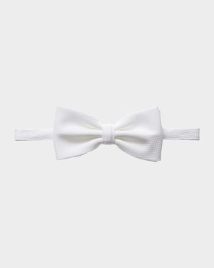Men's Solid Pique Formal Bow Tie